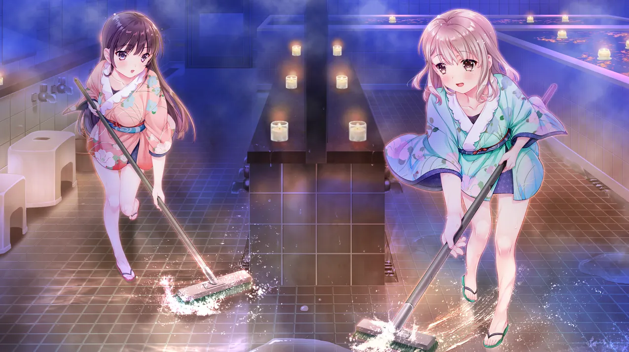 图片[7]-銭湯カノジョ_恋もお風呂もアツアツで（Tyranor＋PC端） | 羽翼社-羽翼社