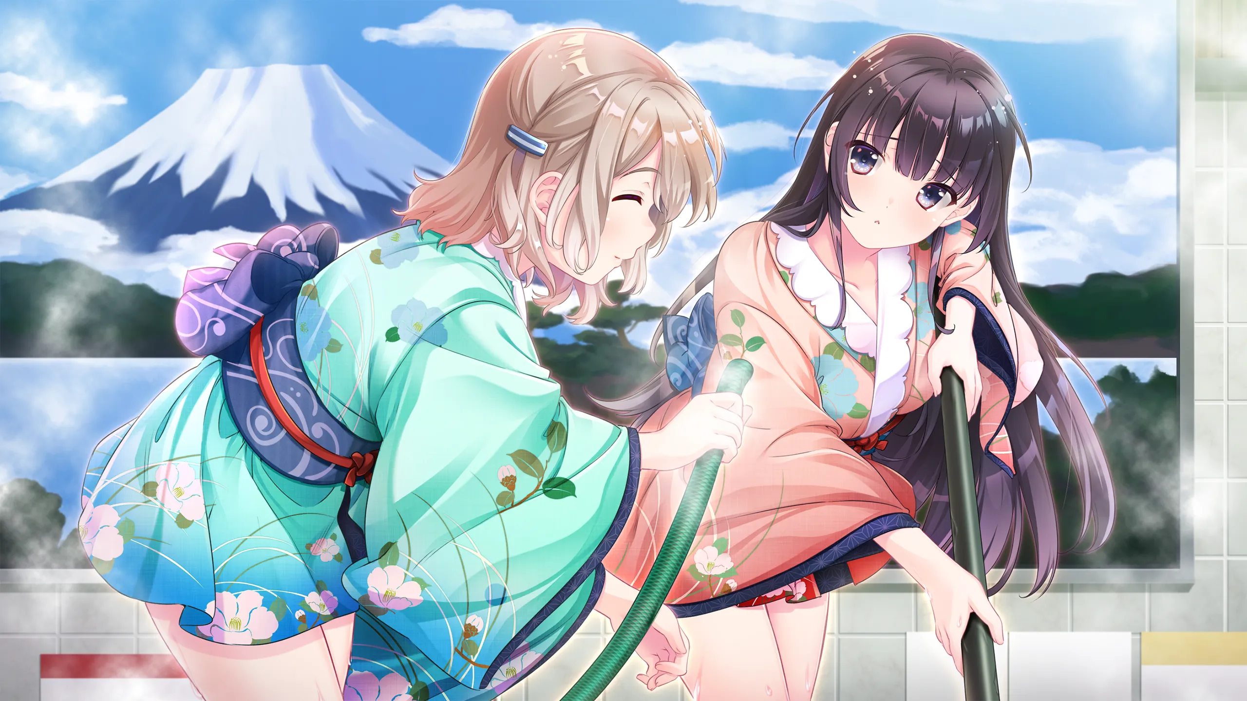 图片[7]-銭湯カノジョ-恋もお風呂もアツアツで（Tyranor＋PC端） | 羽翼社-羽翼社