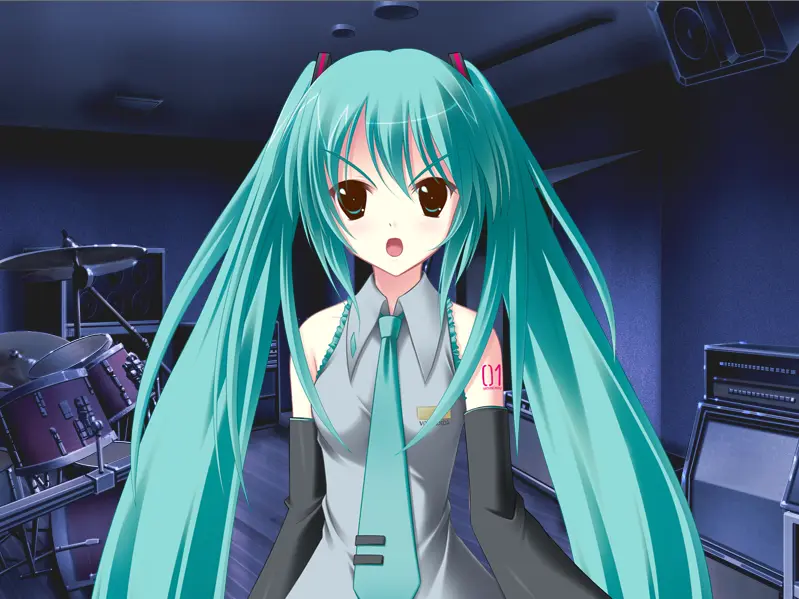 图片[3]-初音未来-注视着你瞳里未来的歌谣（KRKR＋PC端） | 羽翼社-羽翼社