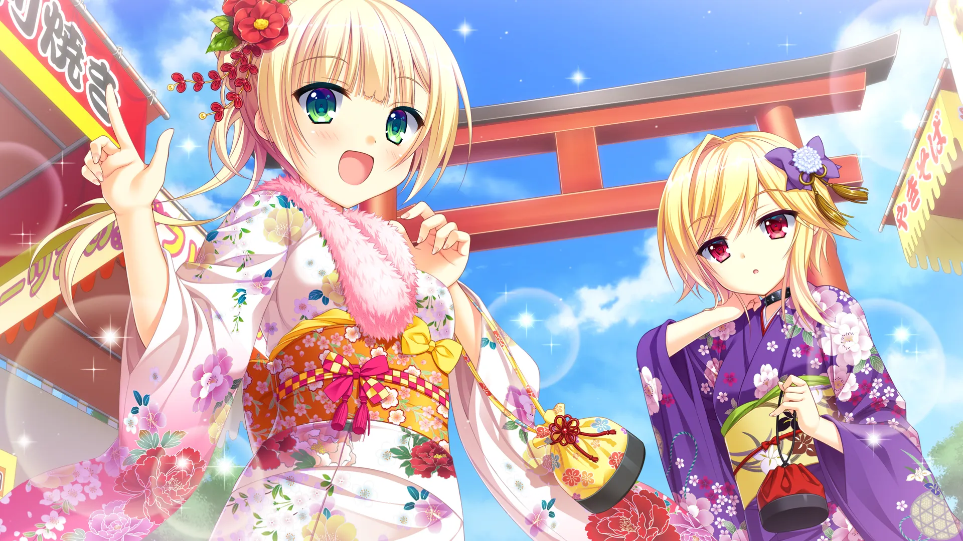 图片[1]-金辉恋曲四重奏-Golden Time-/金色ラブリッチェ-Golden Time-（KRKR＋PC端） | 羽翼社-羽翼社