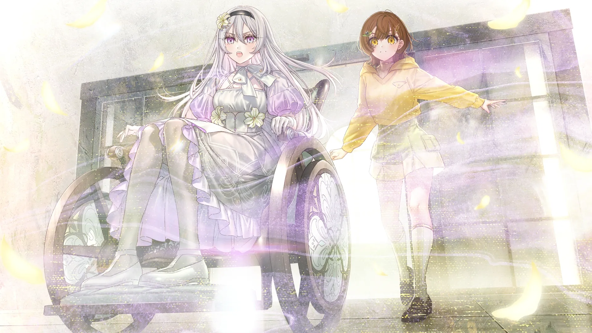 图片[1]-丽露娅与夏夏的纯白谎言/リルヤとナツカの純白な嘘（PC端） | 羽翼社-羽翼社