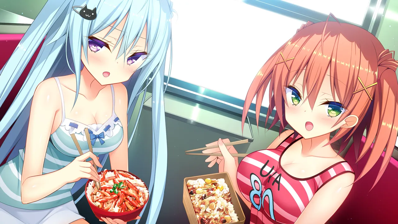 图片[5]-如胶似漆双胞胎2！~夏日炎炎~双子姐妹的欧派对决！（PC端） | 羽翼社-羽翼社