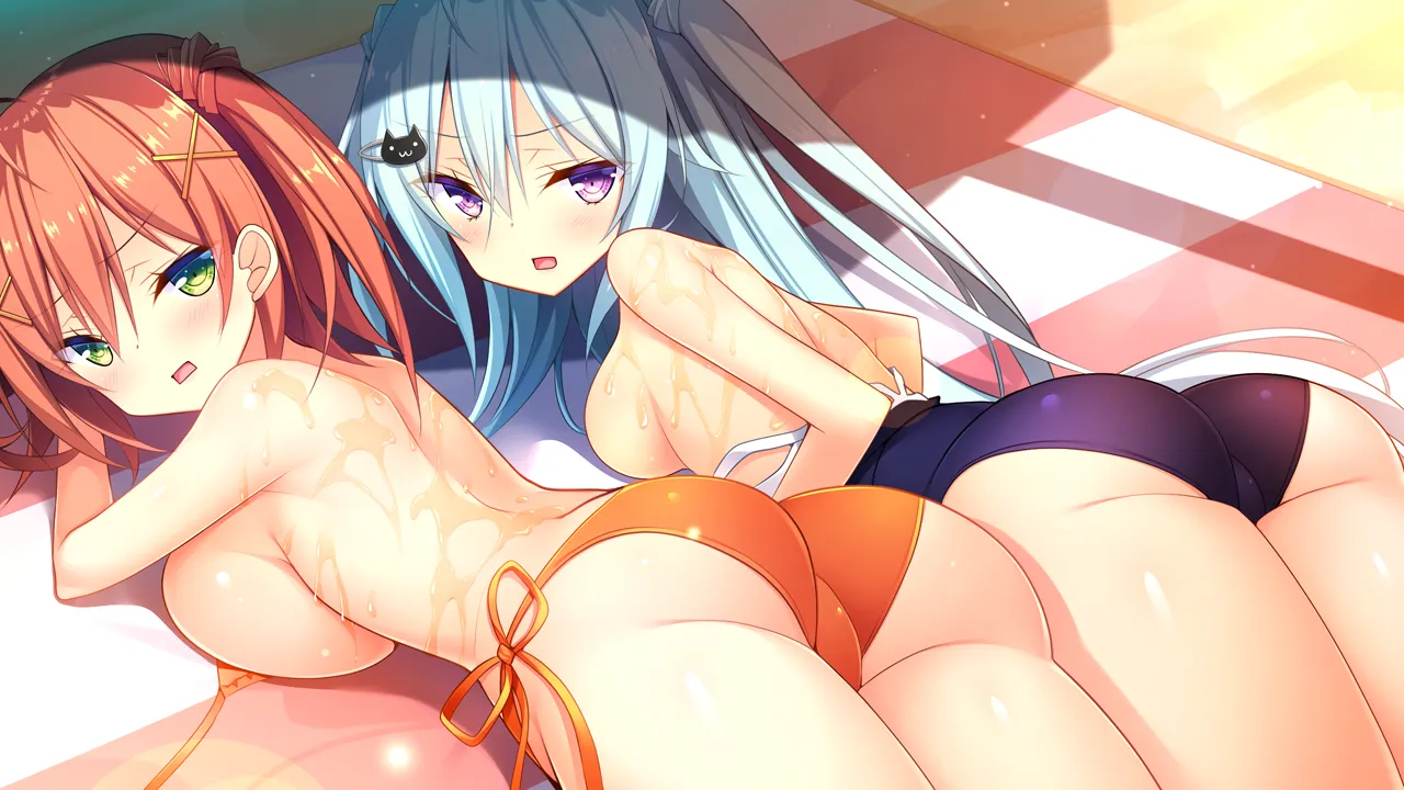 图片[4]-如胶似漆双胞胎2！~夏日炎炎~双子姐妹的欧派对决！（PC端） | 羽翼社-羽翼社