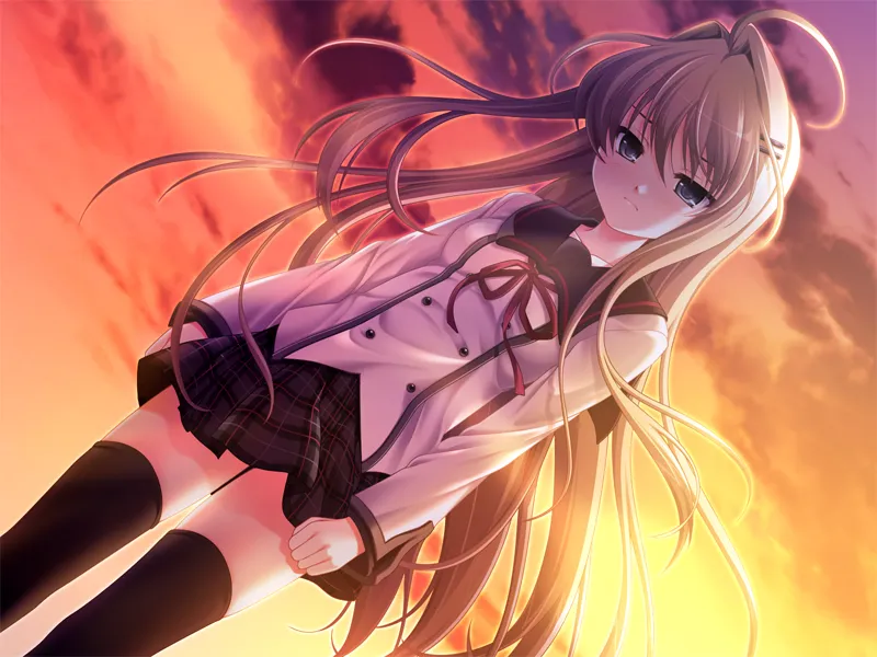 图片[2]-黄昏的前方~面向明天/黄昏の先にのぼる明日 -あっぷりけFanDisc（KRKR＋PC端） | 羽翼社-羽翼社