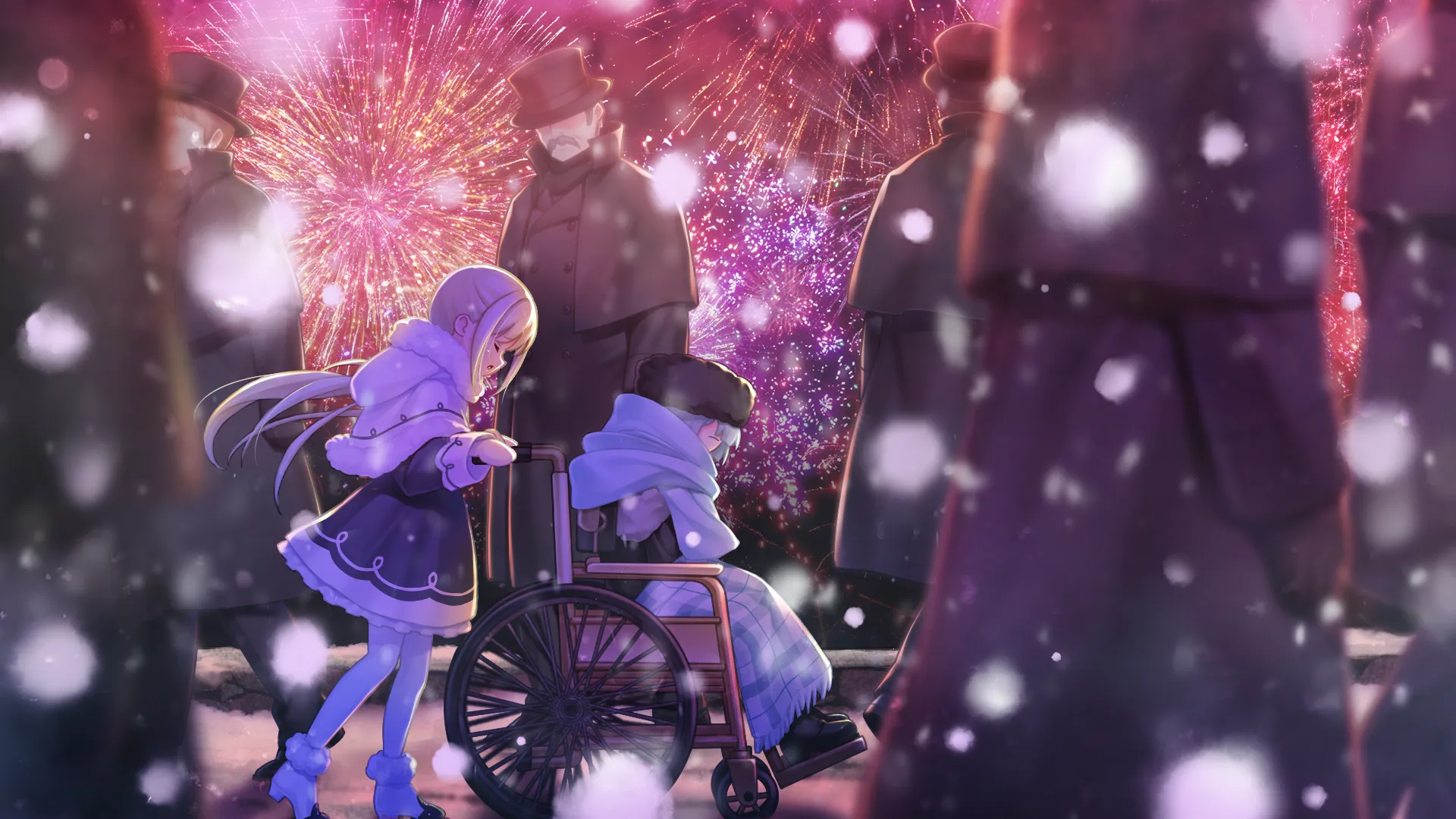 图片[2]-天籁人偶 冬穹烟火/雪华纹样/プリマドール 冬空花火（PC端） | 羽翼社-羽翼社