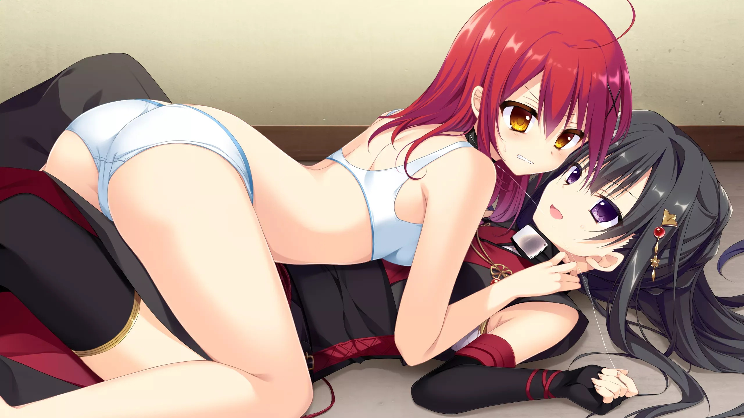 图片[4]-忍者少女与都市传说怪物的神秘军团/エレベーターガールのお姉さんにヌイてもらいました。（KRKR＋PC端） | 羽翼社-羽翼社