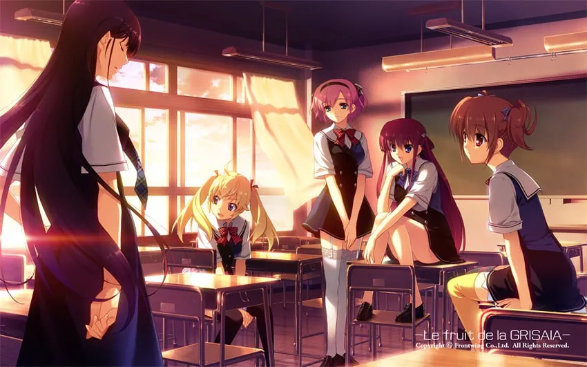 灰色的迷宫-グリザイアの迷宮 -LE LABYRINTHE DE GRISAIA（PC端）-羽翼社
