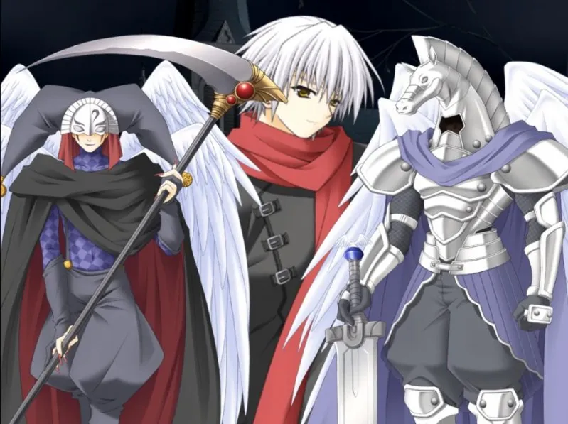 图片[1]-见习天使黑白色/见习天使：黑白色（PC端） | 羽翼社-羽翼社