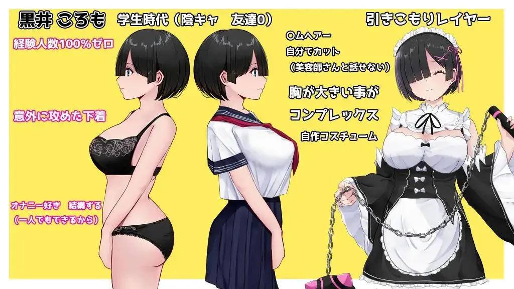 图片[8]-コスプレイヤーズクエストv1.17 / 黑发蕾姆的任务v1.17（PC端） | 羽翼社-羽翼社