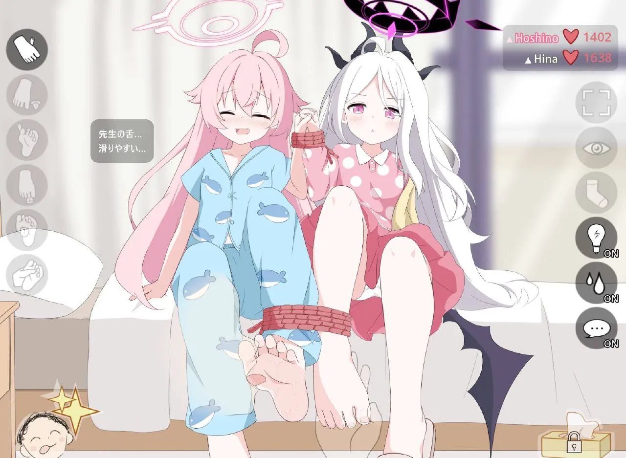 小鸟游星野空骑日奈足交模拟器/星野&雏 足舔（安卓直装＋PC端）