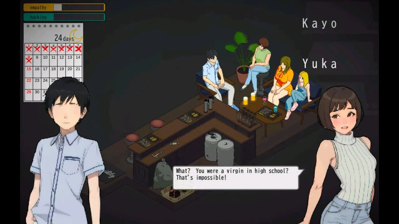 图片[7]-Tokyo Colleoe Girls V1.0/东京女大学生：书呆子与蜂王（PC端） | 羽翼社-羽翼社