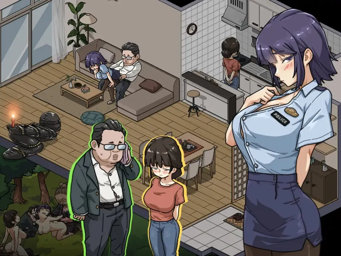 图片[3]-极道无赖EX：女警鲇川光 v1.1.0/極道無頼EX:女警・鮎川光–処女が変態に変わる分かれ道（PC端） | 羽翼社-羽翼社